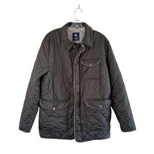 HART SCHAFFNER MARX Middlebury Quilted Field Barn Jacket in Brown